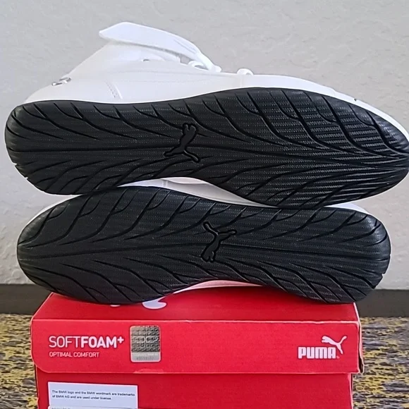 NWBT Puma MMS Neo Cat White BMW Motorsports Mids Sneakers Size: 11 - Picture 8 of 9